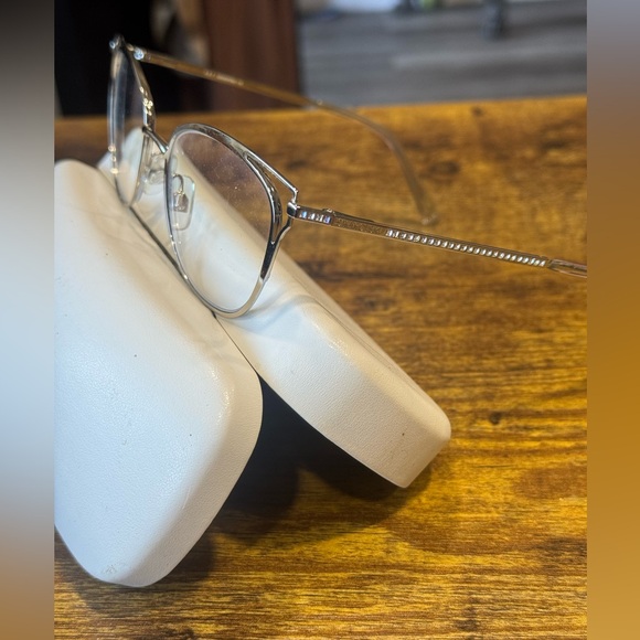 Swarovski Silver Cat-Eye Women's Glasses - Picture 2 of 5